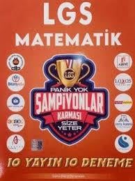 Şampiyonlar Karması Lgs Matematik 10 Yay+10 DenTYT