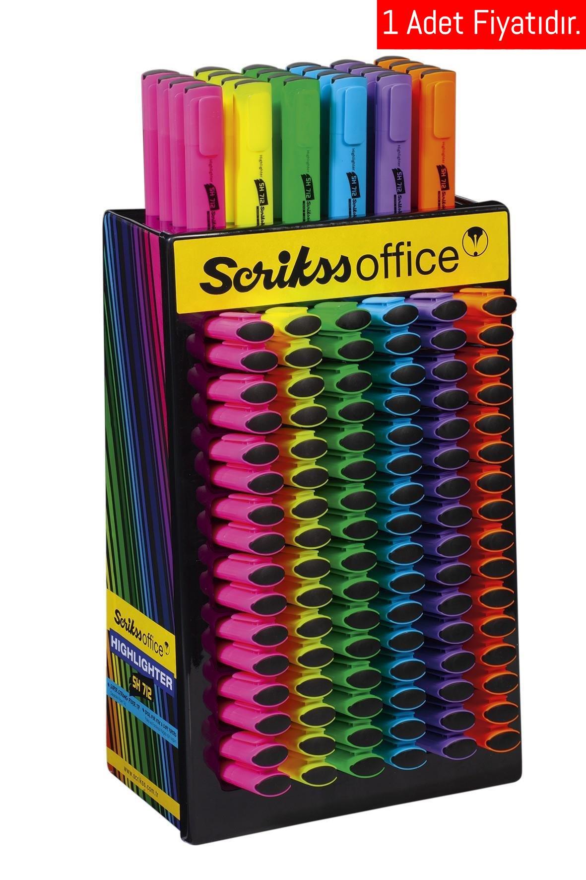 Scrikss Pastel Fosforlu Kalem Office Kesik Uç _360 (1 Adet)Scrikss Pastel Fosforlu Kalem Office Kesik Uç _360 - Kirtasiyem.netFosforlu Kalemler