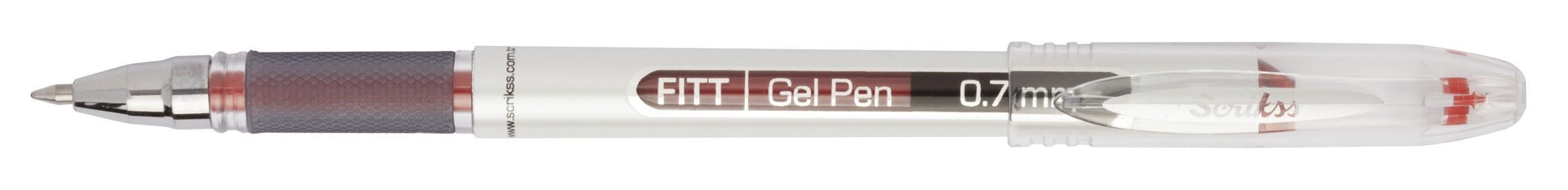 Scrikss Tükenmez Kalem Jel Fitt 0.7 Mm Kırmızı Scrikss Tükenmez Kalem Jel Fitt 0.7 Mm Kırmızı  - Kirtasiyem.netTükenmez Kalemler