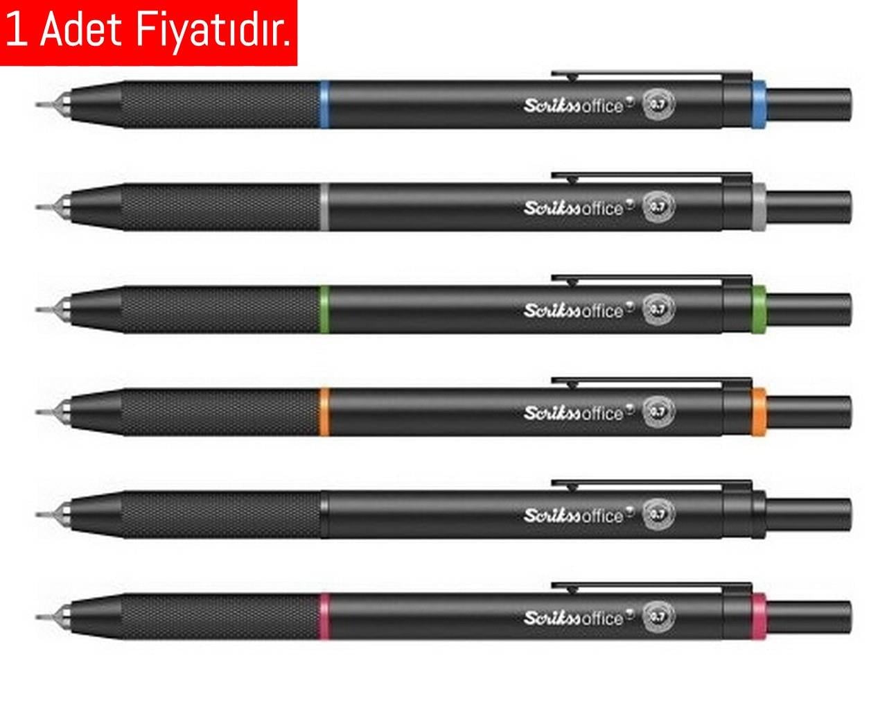 Scrikss Twist Versatil 0.7 Mm Farklı Renk Seçeneği_16 (1 Adet)Scrikss Twist Versatil 0.7 Mm Farklı Renk Seçeneği_16 - Kirtasiyem.netVersatil ( Uçlu ) Kalemler