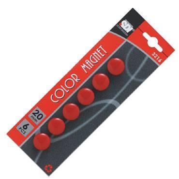 Sdı Mıknatıs 20 Mm 6 Lı Bilisterli 3216Sdı Mıknatıs 20 Mm 6 Lı Bilisterli 3216 - Kirtasiyem NetMıknatıs