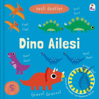 Sesli Dostlar – Dino Ailesi (Sesli Kitap)Okul Öncesi 6 Ay - 5 Yaş 