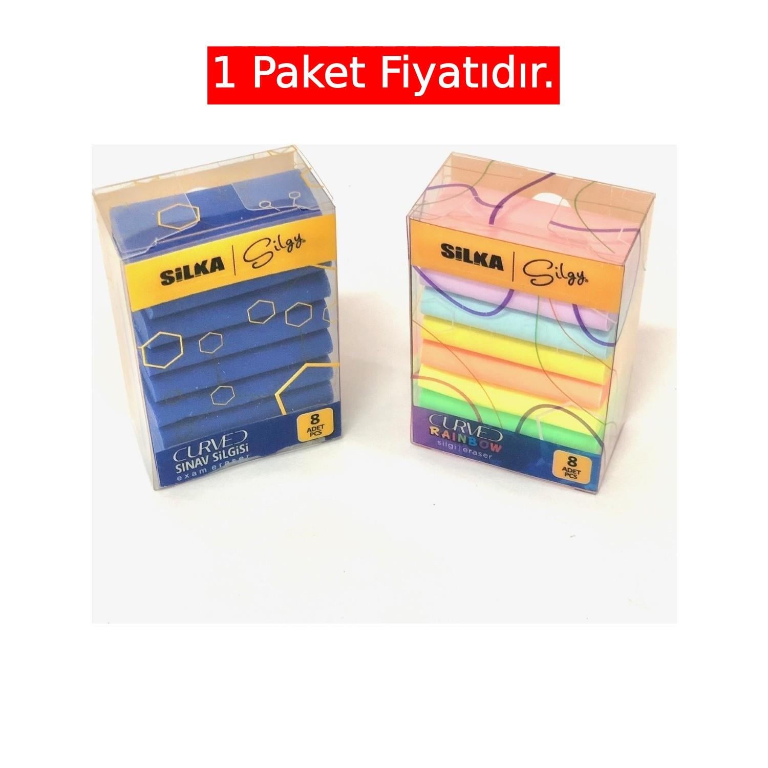 Silka - Silgy Curved Sınav Silgisi _30    SG.53Silka - Silgy Curved Sınav Silgisi _30 SG.53 - Kirtasiyem.netSilgiler