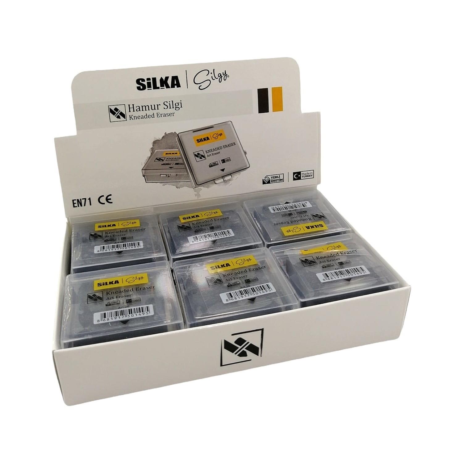 Silka - Silgy Gri Hamur Silgi_12 Art.26