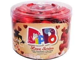 Şimşek Dıppo Love Kalpli Sütlü Kokolin Çikolata 105*