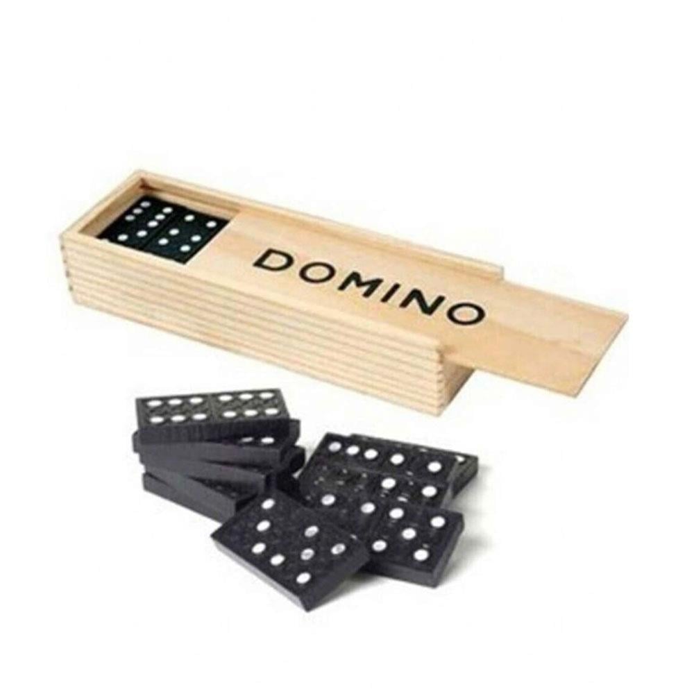 Star Domino Ahşap Kutulu (Siyah Taş) 1096116Akıl Oyunları