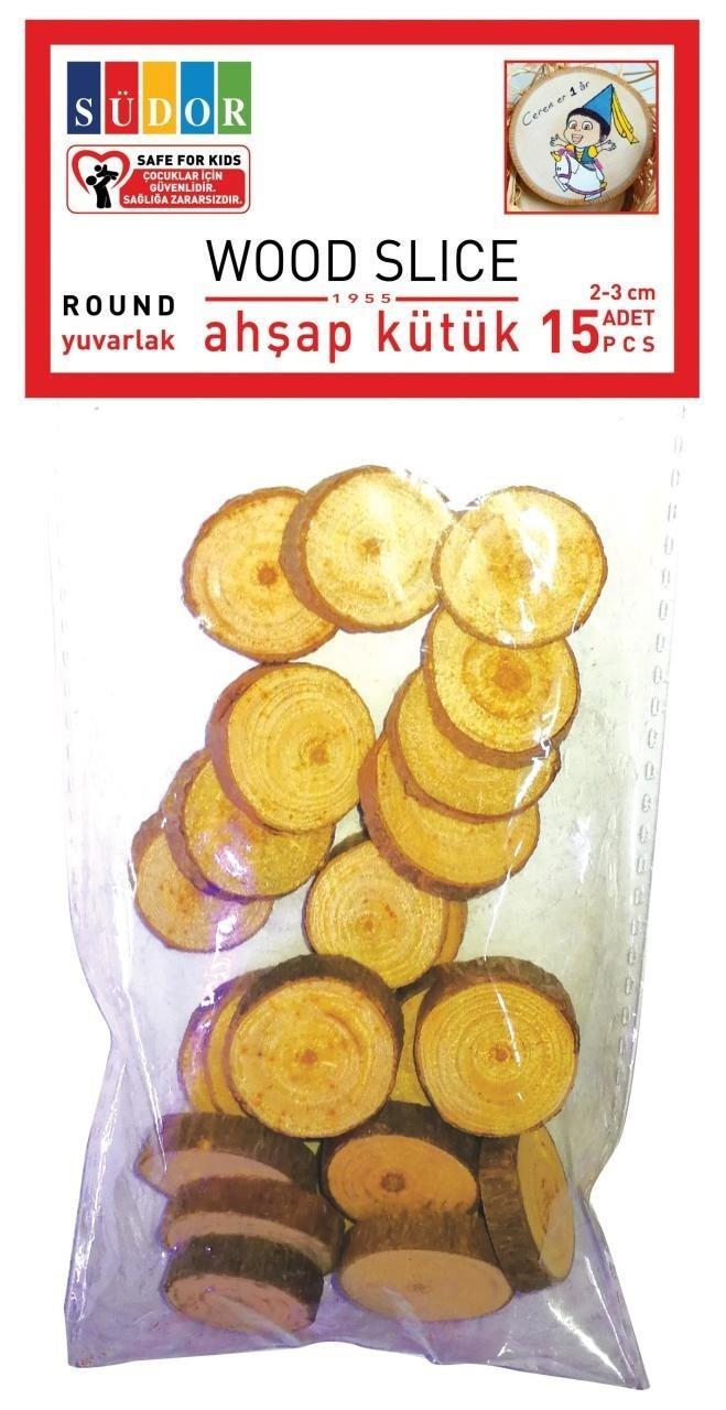 Südor Ahşap Kütük 2-3 Cm Yuvarlak 15 Li        --BS131Südor Ahşap Kütük 2-3 Cm Yuvarlak 15 Li        --BS131 - Kırtasiyem.netAhşap Ürünler