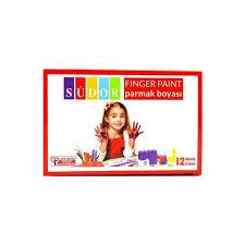 Südor Parmak Boyası Set 12x30 ml SD826Parmak Boyalar