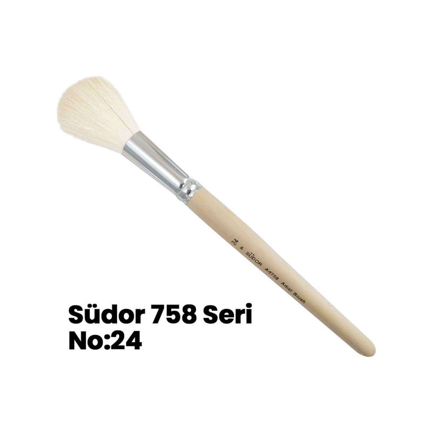 Südor Ponpon Fırça 758 24        --SF758-24Südor Ponpon Fırça 758 24        --SF758-24 - Kırtasiyem.netFırçalar