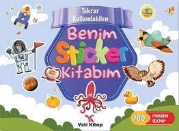Tekrar Kullanılabilen Benim Sticker KitabımDiğer Kırtasiye Ürünleri