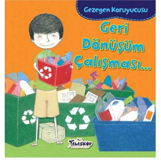 Teleskop Gezegen Korucusu Geri Dönüşüm Çalışması...Şiir Kitapları
