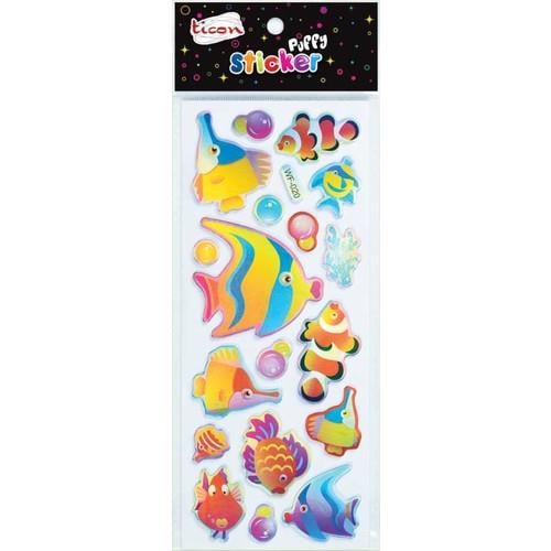 Ticon Sticker Puffy Tps-31Ticon Sticker Puffy Tps-31 - Kirtasiyem NetStickerlar