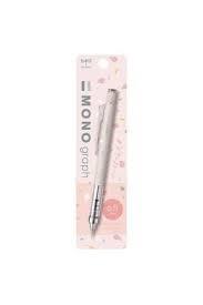 Tombow MONO graph Terrazzo Mekanik Kurşun Kalem 0,5mm Blisterli(1ad) Terrazzo Pembe8.Sınıf