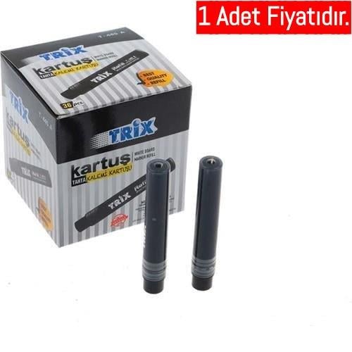 Trix Kartuş Siyah * T-445 A (1 Adet)Trix Kartuş Siyah * T-445 A - Kirtasiyem.netTahta Kalem Kartuşu