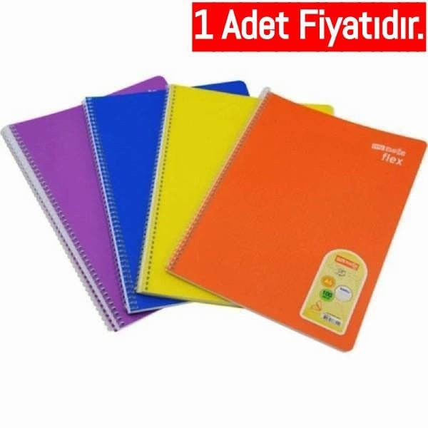 Umur A4 100-1 My Note Spiralli Defter Plastik Kapak Flex Neo *48 (1 Adet)Umur A4 100-1 My Note Spiralli Defter Plastik Kapak Flex Neo *48 - Kirtasiyem.netSpiralli Plastik Kapak Defterler
