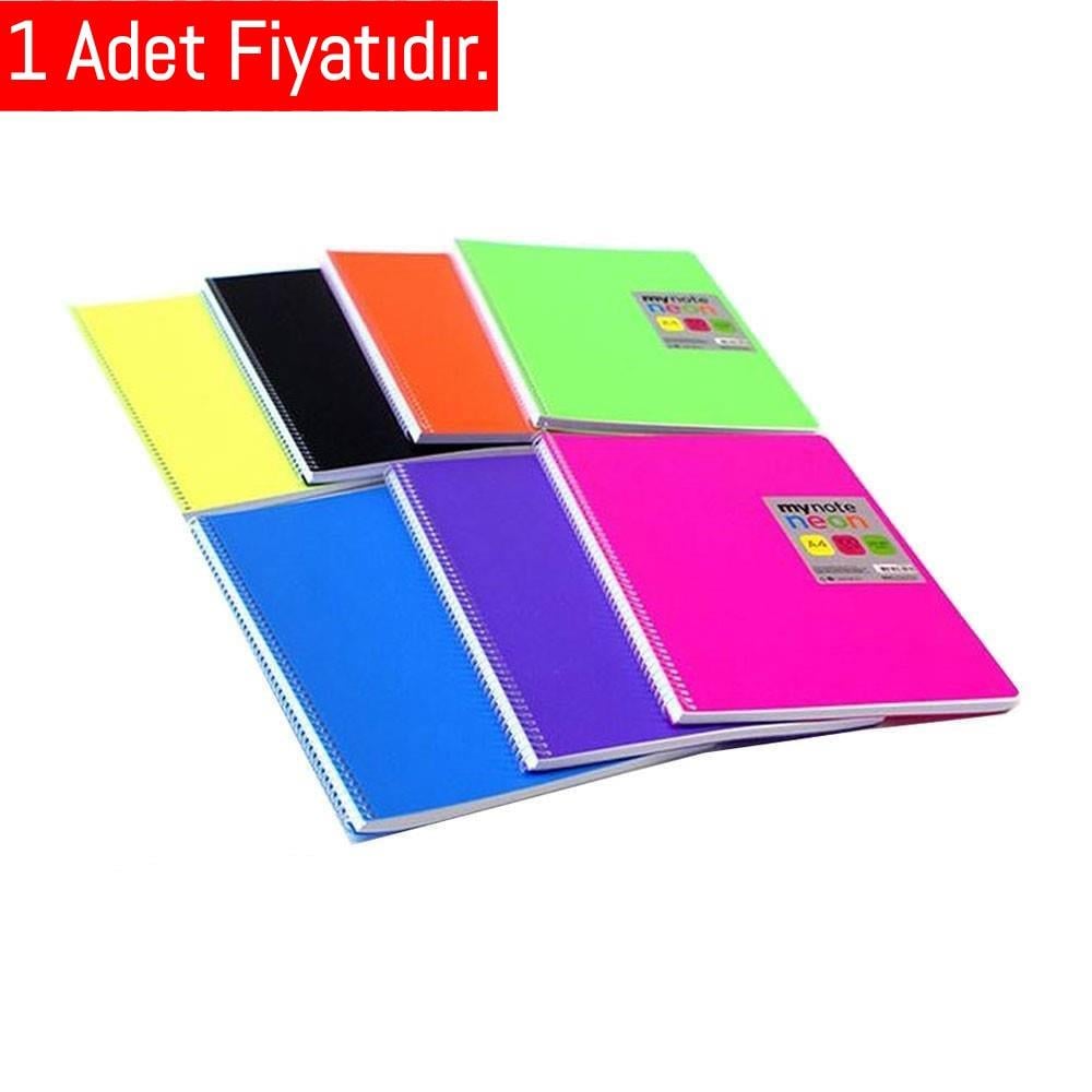 Umur A4 80-1 My Note Spiralli Defter Plastik Kapak Flex Neo  (1 Adet)Umur A4 80-1 My Note Spiralli Defter Plastik Kapak Flex Neo *72 - Kirtasiyem.netSpiralli Plastik Kapak Defterler