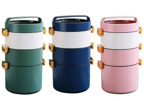 Vagonlife Lunchbox Paslanmaz Çelik 1800 ml VGN-545 Mataralar