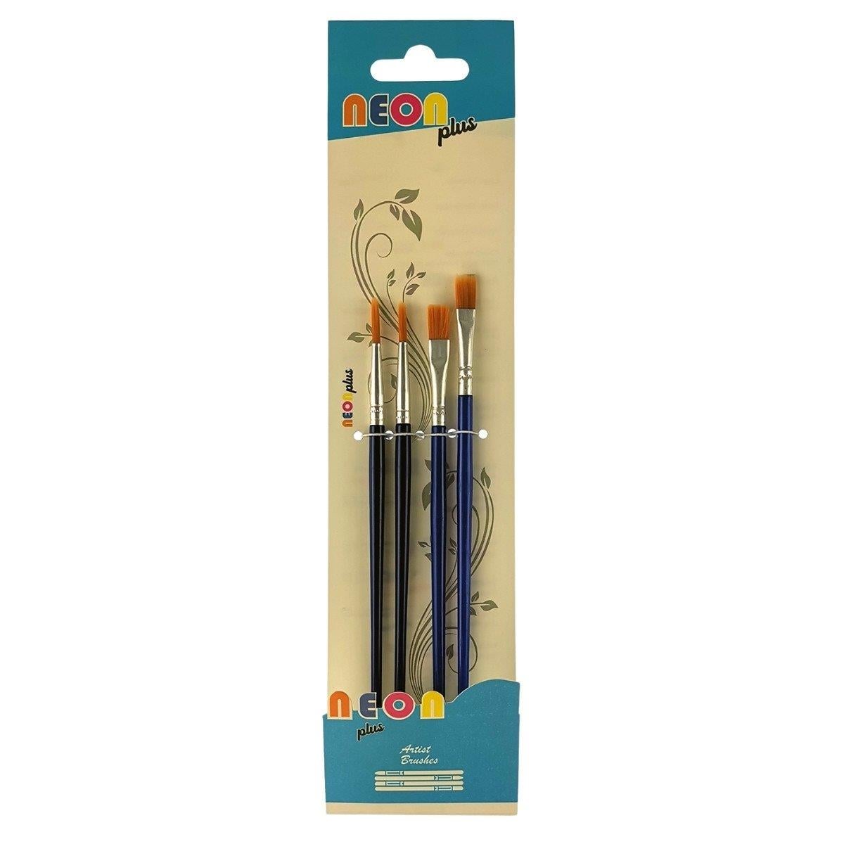 Vg Hkd-140 Neon 4 Lü Set Vg Hkd-140 Neon 4 Lü Set  - Kırtasiyem.netSentetik Fırça