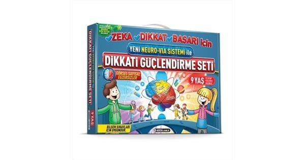 Yeni Neuro-Via Sistemi İle Dikkati Güçlendirme Seti 9 Yaş (3 Kitap)Yeni Neuro-Via Sistemi İle Dikkati Güçlendirme Seti 9 Yaş (3 Kitap) - Kirtasiyem.netOkul Çağı 6-10 Yaş 