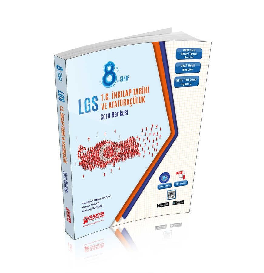 Zafer Lgs 8. Sınıf T.C.İnkılap Tarihi Ve Atatürkçülük Soru BankasıZafer Lgs 8. Sınıf T.C.İnkılap Tarihi Ve Atatürkçülük Soru Bankası - Kirtasiyem.netLGS HAZIRLIK	
