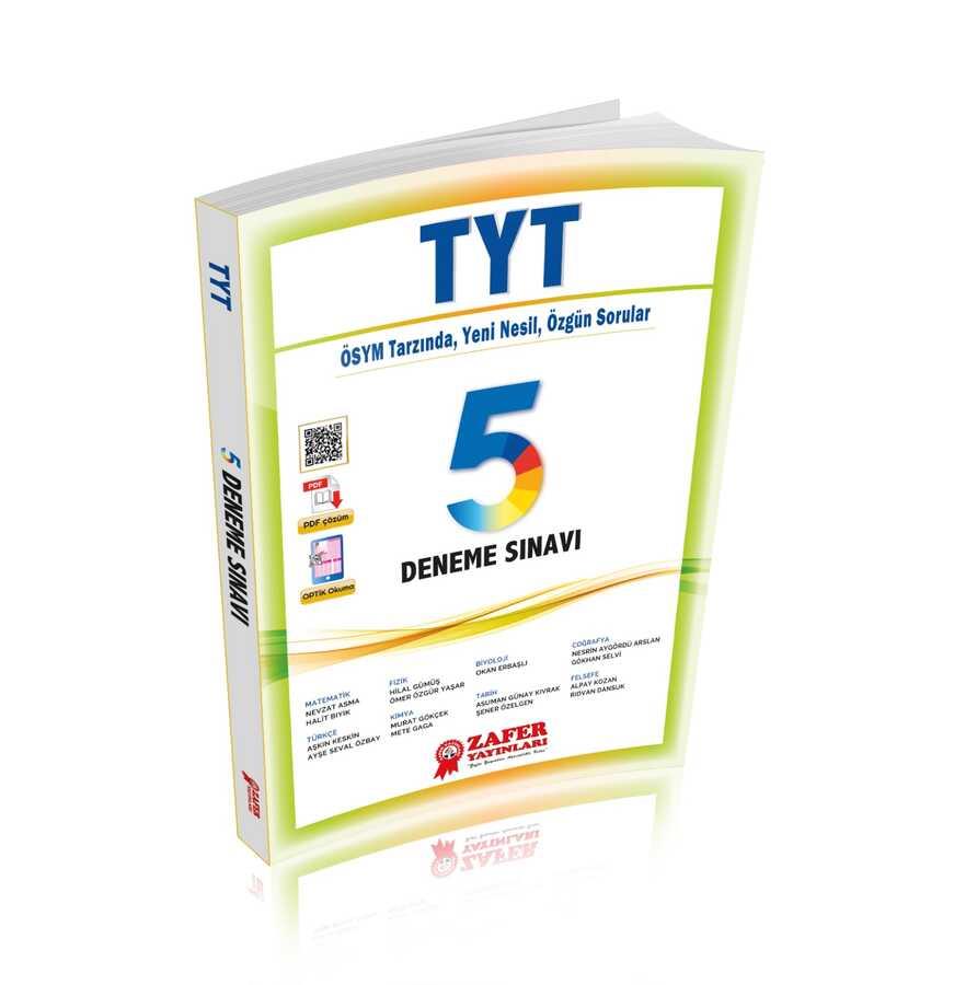 Zafer Tyt 5 Li Deneme SınavıZafer Tyt 5 Li Deneme Sınavı - Kirtasiyem.netTYT