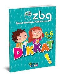 Zbg Zihinsel Becerilerimi Geliştiriyorum 5-6 Yaş DikkatZbg Zihinsel Becerilerimi Geliştiriyorum 5-6 Yaş Dikkat - Kirtasiyem.netEğitici Kitaplar