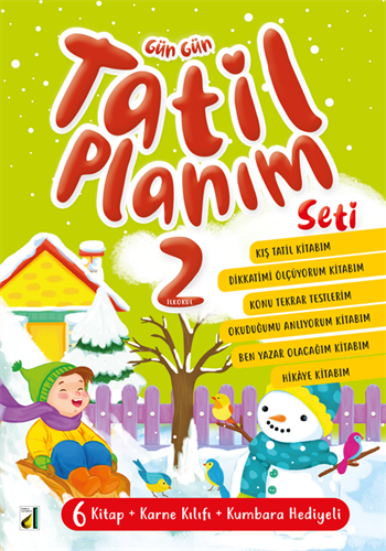 2. Sınıf Gün Gün Tatil Planım Seti