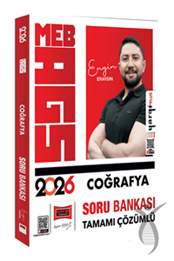2026 MEB-AGS Tamamı Çözümlü Coğrafya Soru Bankası - Yargı Yayınevi - ÖABT