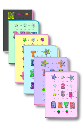 Abka Delic Seri Defter Kitap Kabı