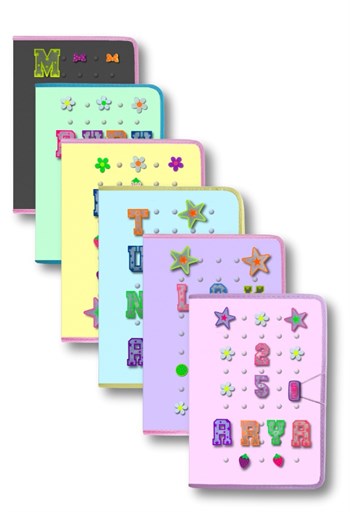 Abka Delic Seri Defter Kitap Kabı