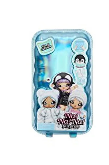 Adore Nanana Surprise 2 In 1 Cozy-Leona White Kar Leoparlı Sürpriz Bebeği Adr-Ina119364