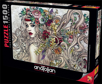 Anatolian Puzzle Çiçeklerin Gücü 1500 Parça 4549