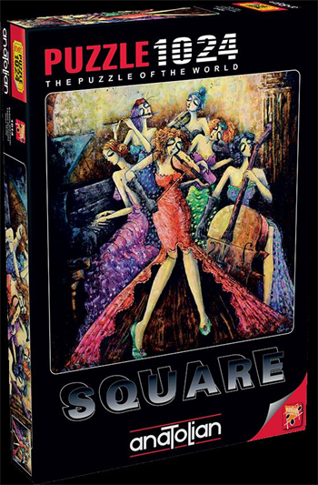 Anatolian Puzzle Kadınlar Orkestrası Neon 1024 Parça 1014