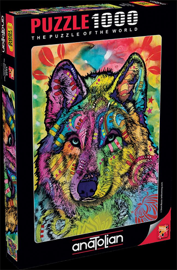 Anatolian Puzzle Kurt Bakışı / The Stare Of The Wolf 1000 Parça 1048