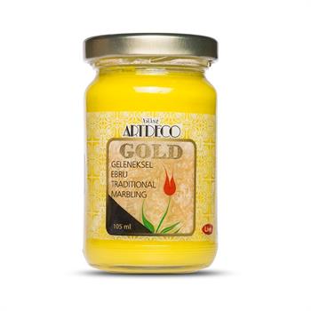 Artdeco Gold Geleneksel Ebru Boyası 105Ml Sarı 150 S.2