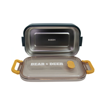 B&D Tek Katlı Çelik Beslenme Kabı 3 Renk (Jy-Lb82004) Bd-Bes012