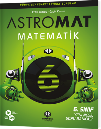 Beşyıldız 6. Sınıf Astromat Matematik Yeni Nesil Soru Bankası