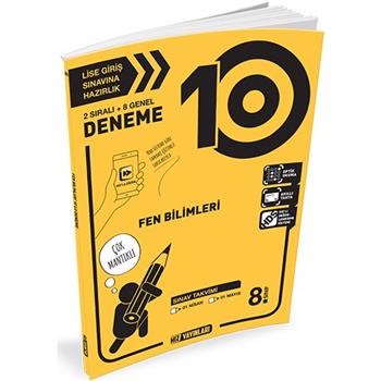 Beşyıldız 8. Sınıf Fen Bilimleri Deneme 10 Lu