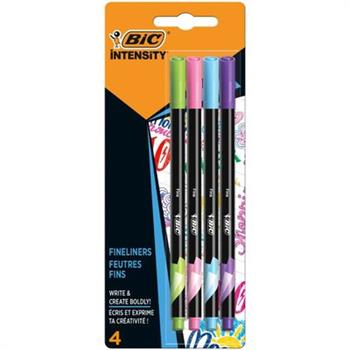 Bic Intensıty Fıne Lıner 4Lü Blister Fun
