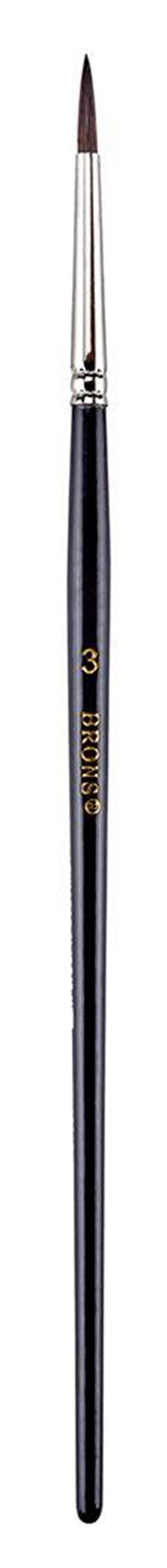 Brons 145 Serisi Sulu Fırça No:3 Br-234