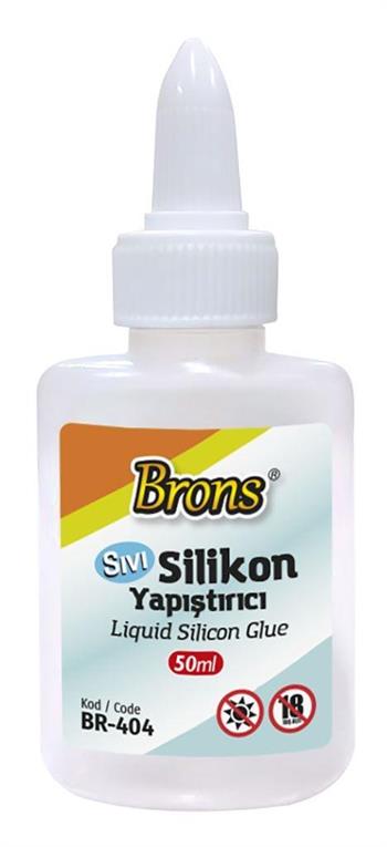 Brons Silikon Yapıştırıcı 50 Ml Br-404