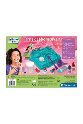 Clementoni Bilim Ve Oyun - Tırnak Laboratuvarı Cle-64471
