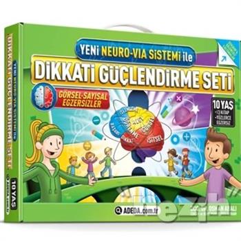 Dikkati Güçlendirme Seti Plus 10 Yaş Kitap