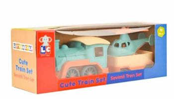Enfal LetS Be Chıld Helikopterli Yük Tren Seti Enf-Lc-31030