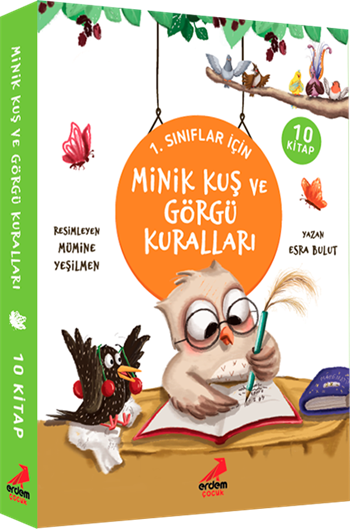Erdem Minik Kuş Ve Görgü Kuralları - 10 Kitap Set