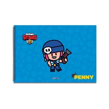 Gıpta Brawl Star Spr.Resim Defter 25X35 15 Yp.
