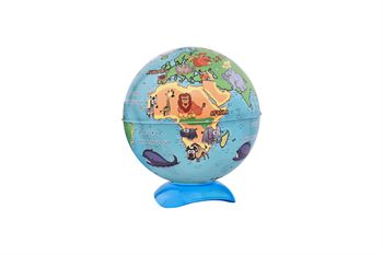 Gürbüz Globe Kalemtraş Hayvanlı Küre 10Cm