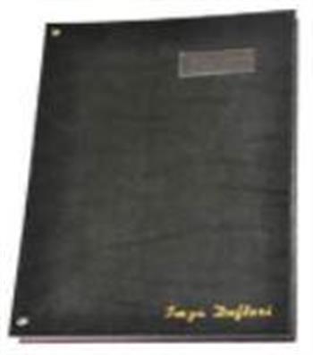 Gürpaş İmza Kartonu 20 Yp A4 Cilt Bezi Kapaklı 25X35