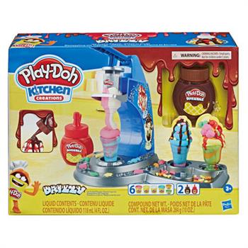 Hasbro Play-Doh Yaratıcı Mutfağım Renkli Dondurma Dükkanım Has-E6688