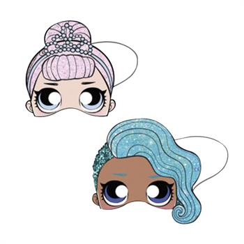 Hilal L.O.L Glitterati Maske 6Lı